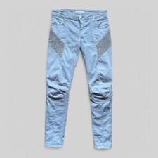 Jean de motard skinny femme