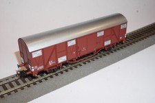 OS.KAR Set 3 wagons couverts à essieux pour primeurs, FS, HO 1/87