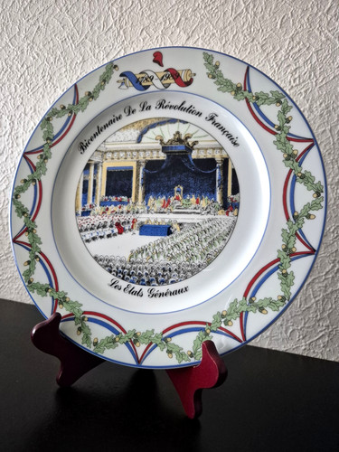 Assiette bicentenaire - assiette,