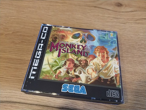 Monkey island sega mega - island, cd
