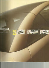 RENAULT MEGANE 2 - 2004 - CC COUPE CABRIOLET  / catalogue brochure dépliant