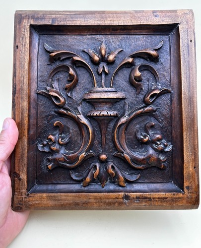 Panneau sculpté bois de - bois,