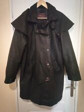 VESTE VINTAGE MARLBORO CLASSICS STYLE CACHE POUSSIER EN CUIR GRAS NOIR  TAILLE L