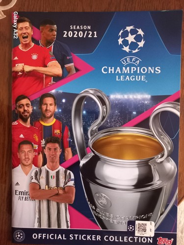 Album topps uefa - topps, champions