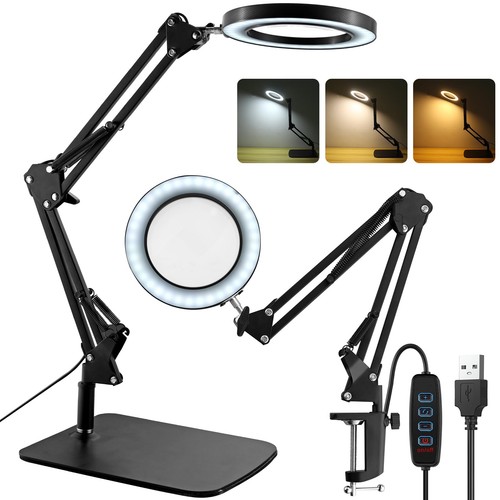 Lampe loupe - 8x, de
