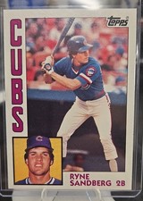 1984 topps ryne - topps,