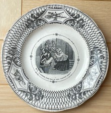 Ancienne Assiette parlante en