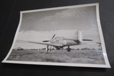 Photo Avion Bell P-39 Airacobra Escadrille Cigognes Aviation Française
