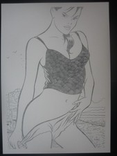 Ex-libris Walter Minus / sexy