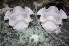 2 Anciennes Tulipes en Verre