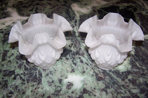 Anciennes tulipes verre - tulipes, en