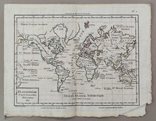 Carte géographique ancienne