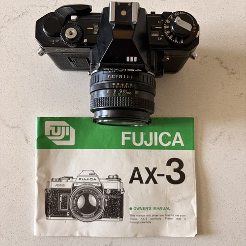 Fujica manual focus - fujica, ax-3