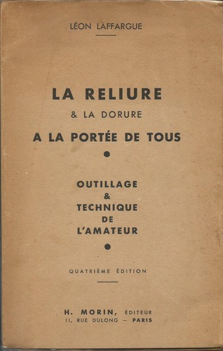 Reliure dorure à la - la,