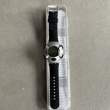 Rare montre Swatch années 2000 YFS 4000 beat aluminium