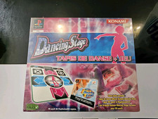 Tapis De Danse Sony Ps1 Dancing Stage + Jeu Konami 2003 PAL Neuf Scellé