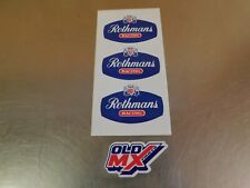 Stickers Rothmans racing