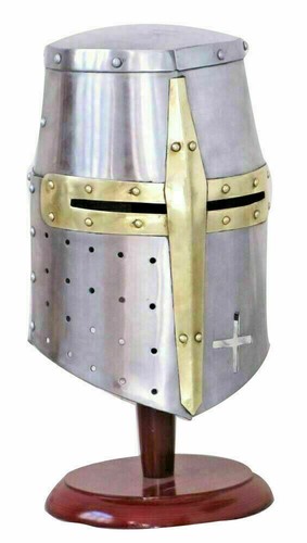 Casque casque templier viking