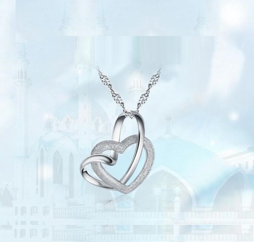 Elegant silver double love - double,