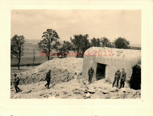 Photo ww2 bunker - près, de