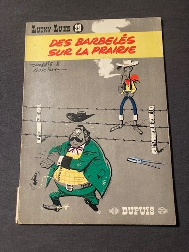 Lucky luke des barbelés - lucky,