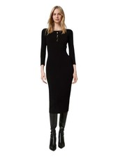 Twin Set Femme Robe midi nero