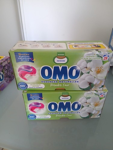 Boites lessive omo pods - boites,