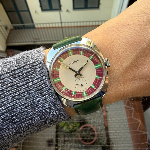 Montre homme flipper vintage - montre,