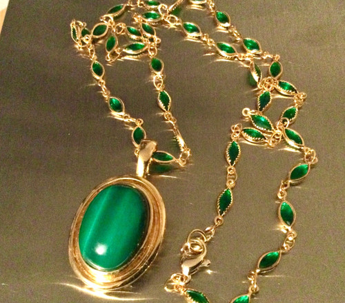 Collier grand pendentif - collier,