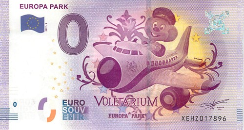 Billet touristique zero euro - touristique,
