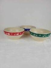 3 Anciens Saladiers en plastique vintage