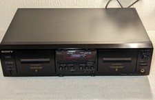 Platine double cassette Sony