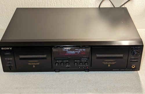Platine double cassette sony - double,