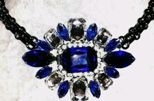  Joli collier chaine métal