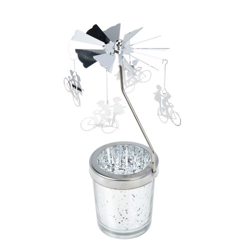 Bougie rotative bougeoir - bougie,