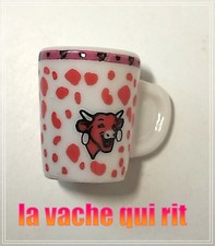 fève de collection la vache qui rit en forme de tasse mug comme neuve