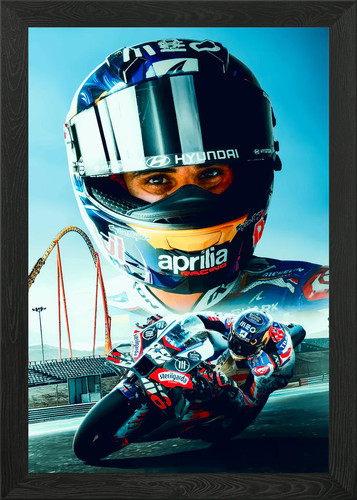 Miguel oliveira moto - miguel, framed