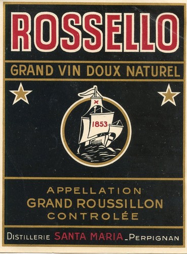 Etiquette vin rossello - etiquette, /