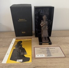 Statue Bronze Ramses II + Certificat + Livret - Atlas