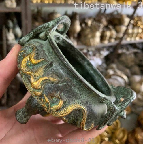 Bronze incense burners statue - bronze,