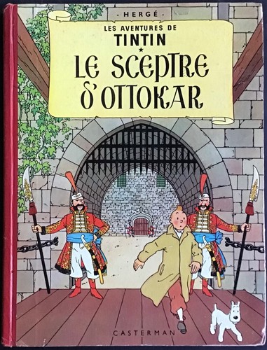 Tintin sceptre ottokar - tintin,