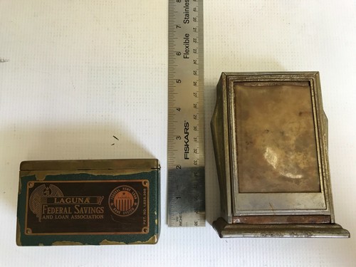 Lot vintage coin banks - of,