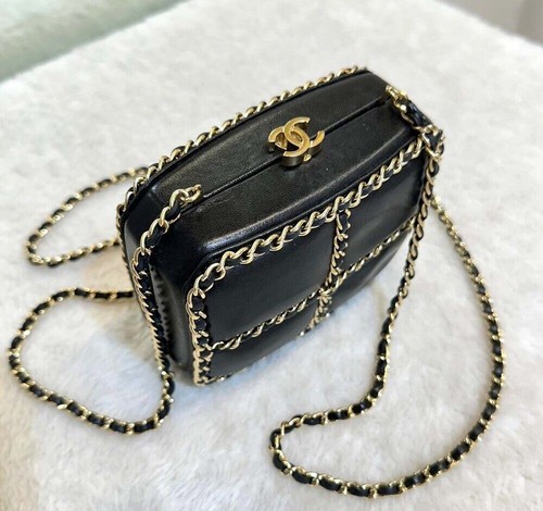 Chanel mini sac croisé - sac,
