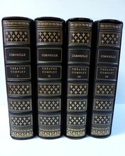 CORNEILLE THÉÂTRE COMPLET 4T RELIÉS LEBAUD ILLUSTRÉ TRÉMOIS FONTANAROSA CARRANCE