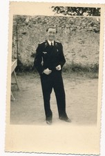 Photo officier Panzer allemand 2GM WW2
