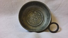 Ancien Tastevin En étain