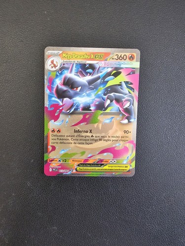Carte pokémon méga dracaufeu - carte, méga-dracaufeu