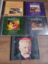 lot de 5 cd de musique classique de Tchaikovsky