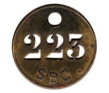 Jeton en laiton - Mines Mineur