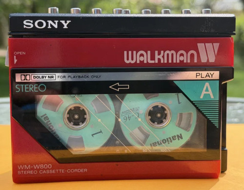 Sony w800 rare vintage - sony, wm-w800